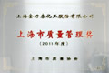 上海市質(zhì)量管理獎